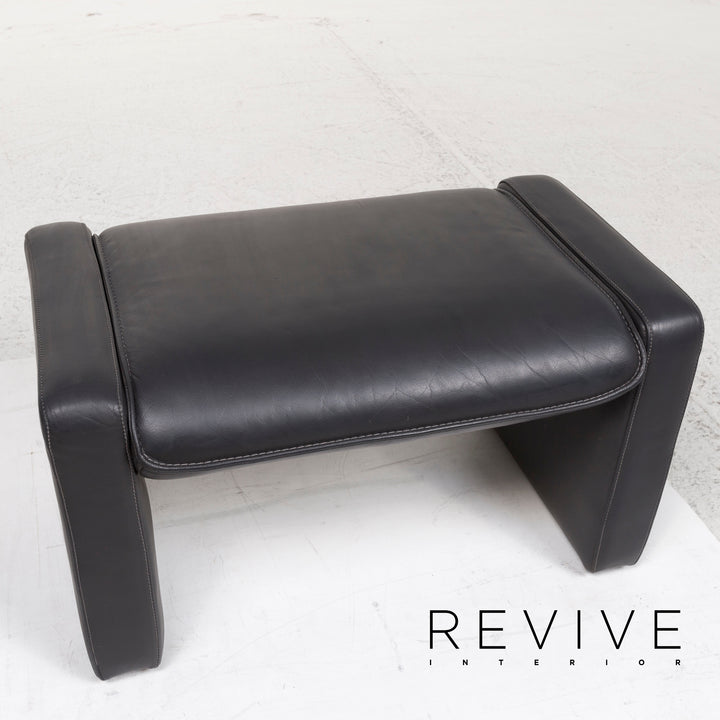 Tabouret ottoman en cuir Leolux #12923