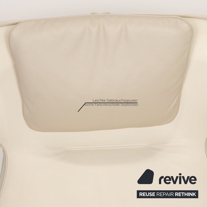 Leolux Ottawa Leder Sessel Creme