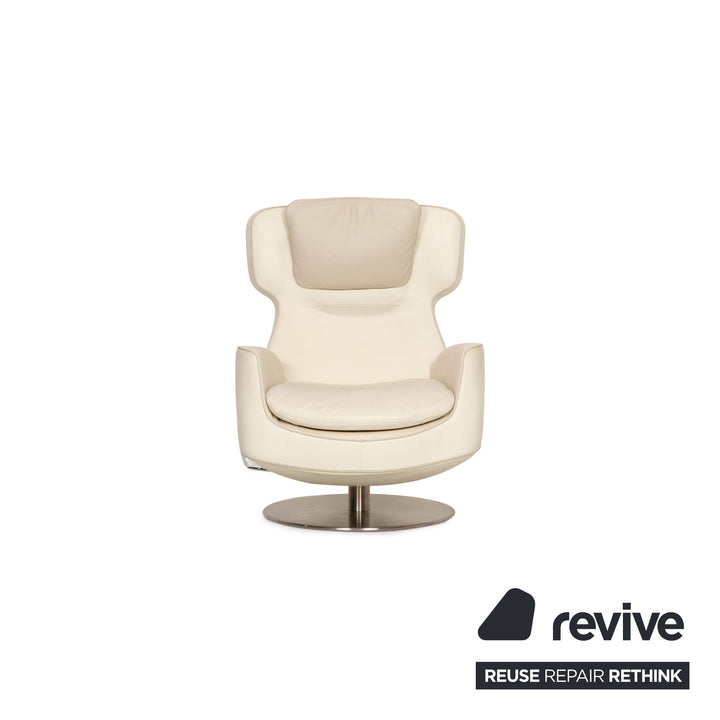Leolux Ottawa Leder Sessel Creme