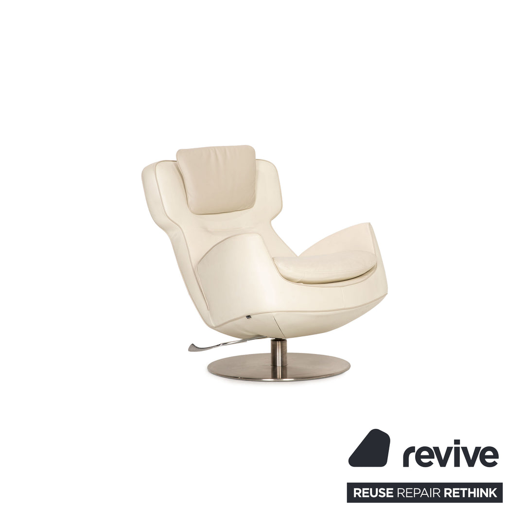 Leolux Ottawa Leder Sessel Creme