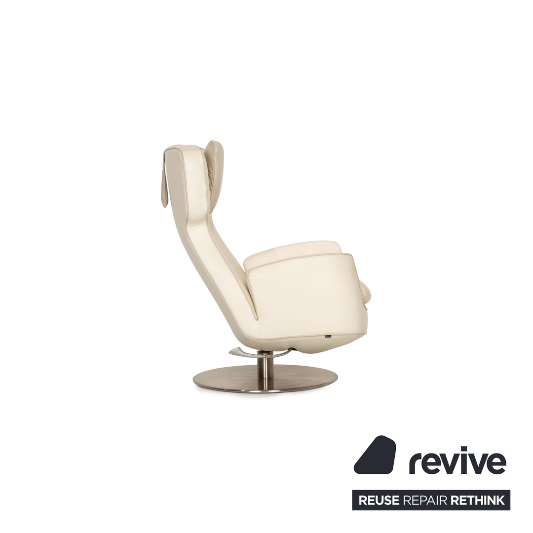 Leolux Ottawa Leder Sessel Creme