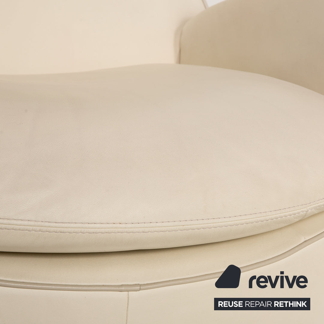Leolux Ottawa Leder Sessel Creme