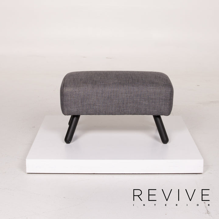 Leolux Fabric Stool Gray #14052