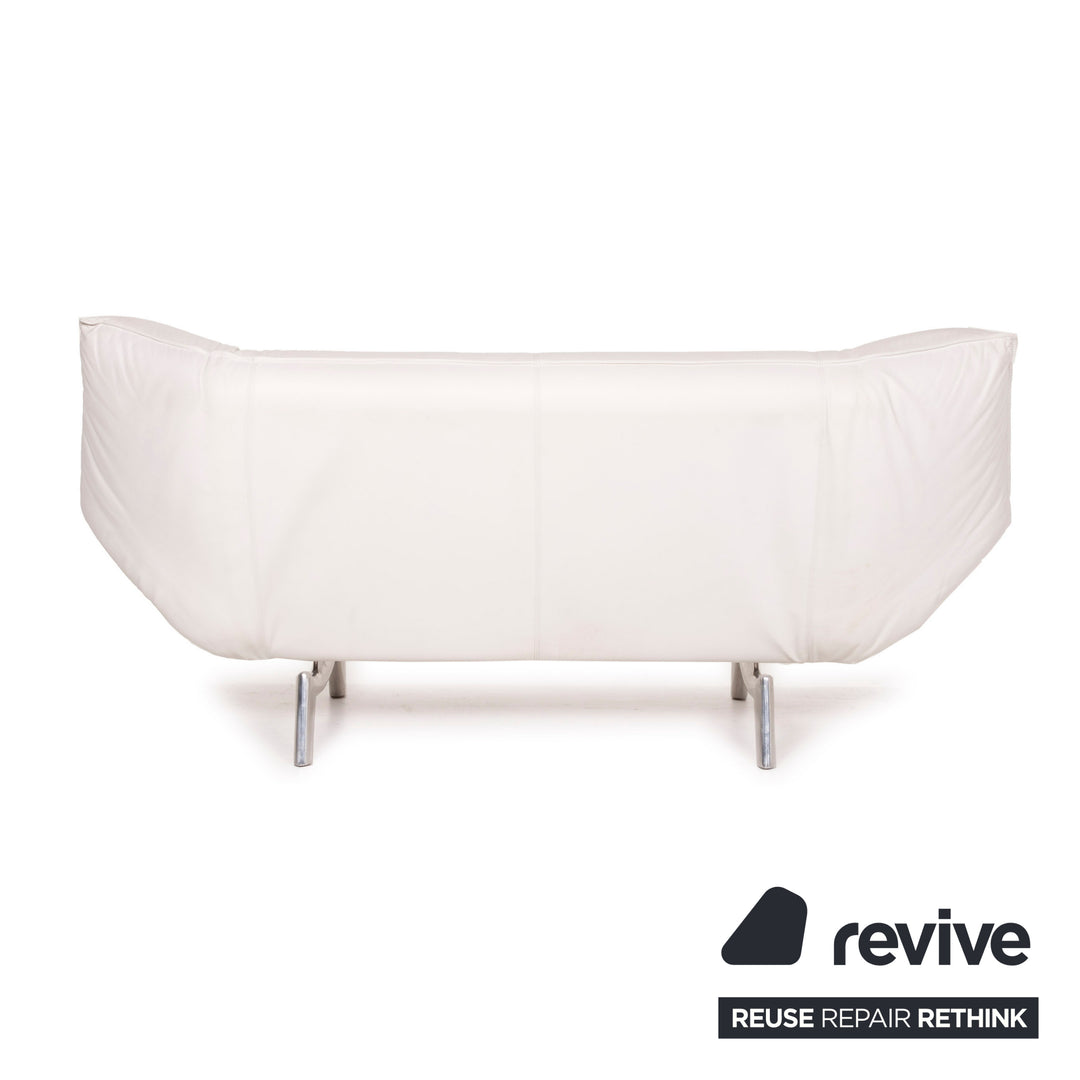 Leolux Tango Leather Sofa White Two seater function