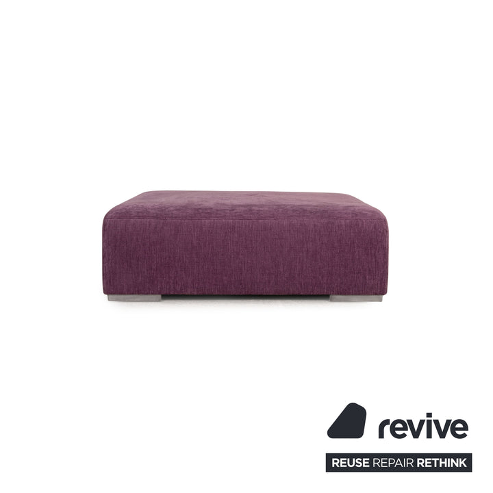 ligne roset EXCLUSIF 2 fabric stool Lila Violet