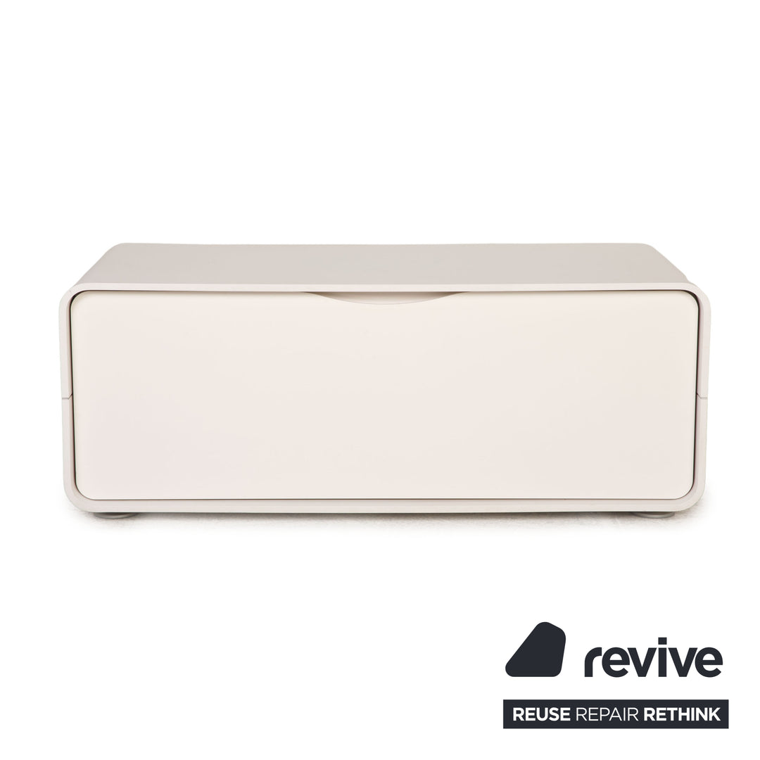 ligne roset Holz Sideboard Weiß