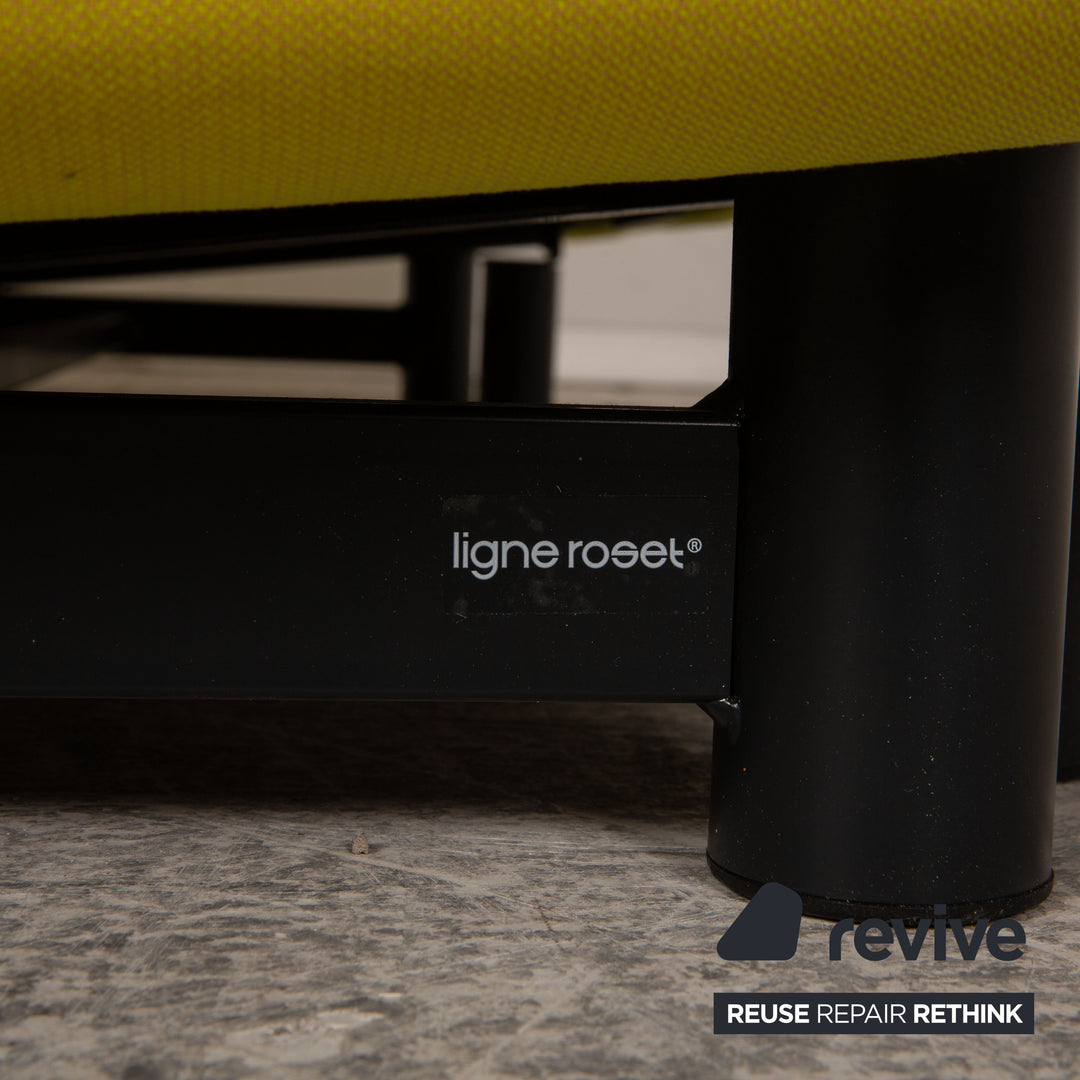 ligne roset Multy Stoff Dreisitzer Gelb Sofa Couch Schlafsofa