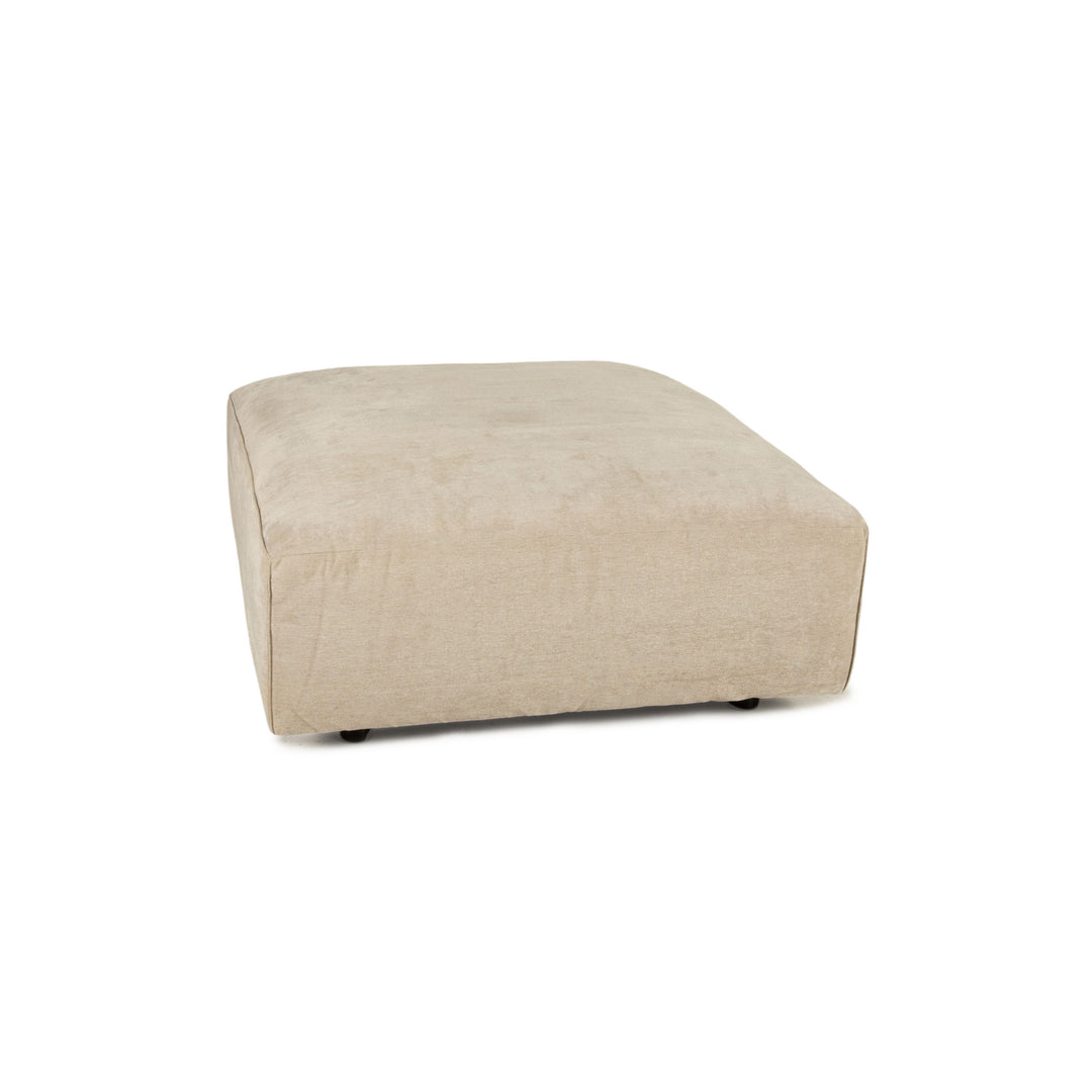 Ligne Roset Nils Stoff Hocker Creme