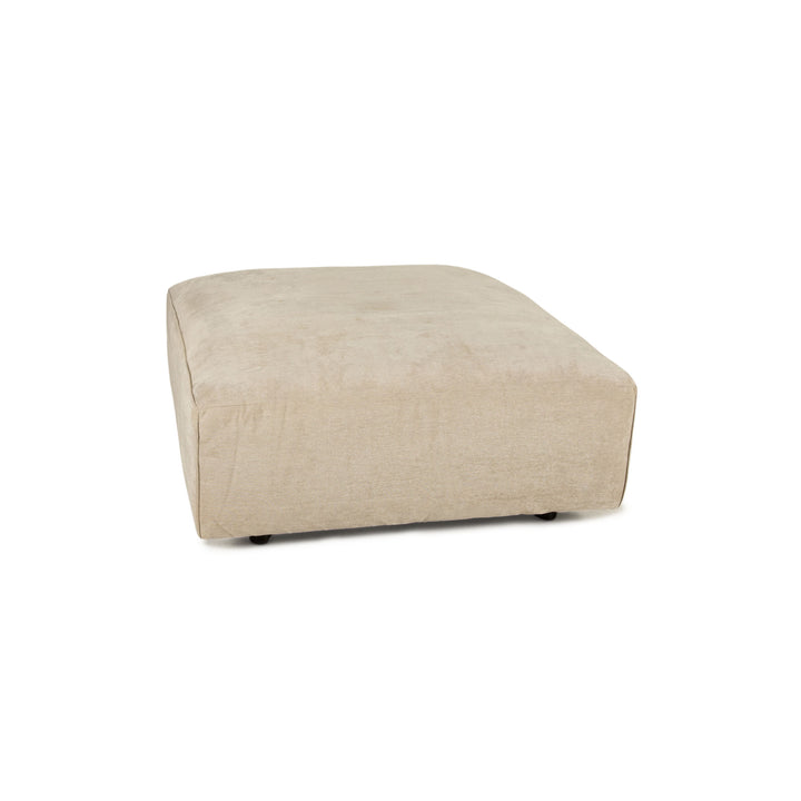 Ligne Roset Nils Stoff Hocker Creme