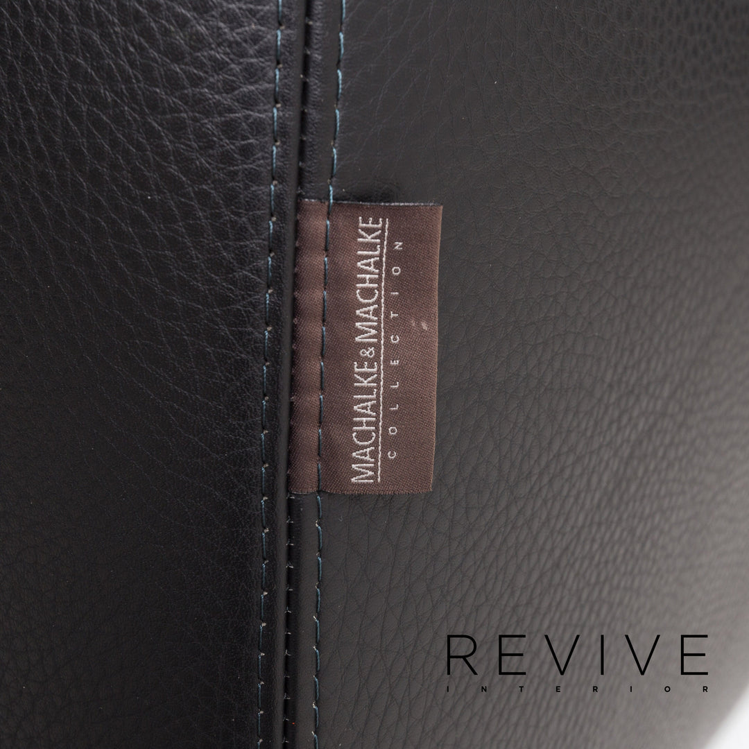 Machalke Manolito Leather Armchair Black #13361