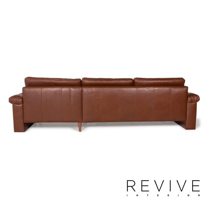 Machalke System Plus Leather Corner Sofa Brown Sofa Couch