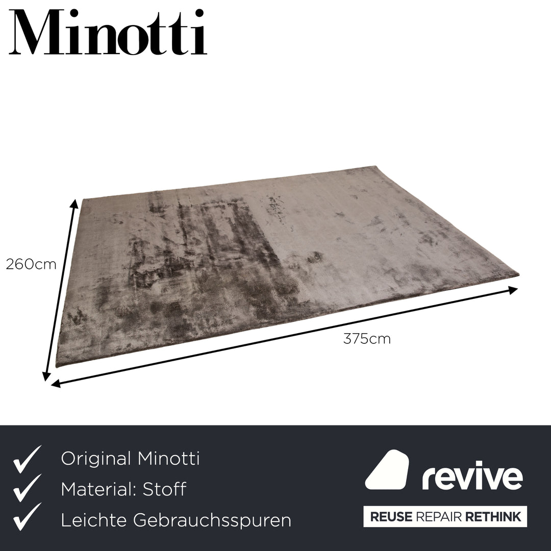 Tapis Minotto Dibbets Gris