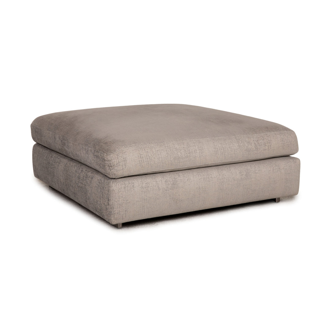 Molteni Stoff Hocker Grau