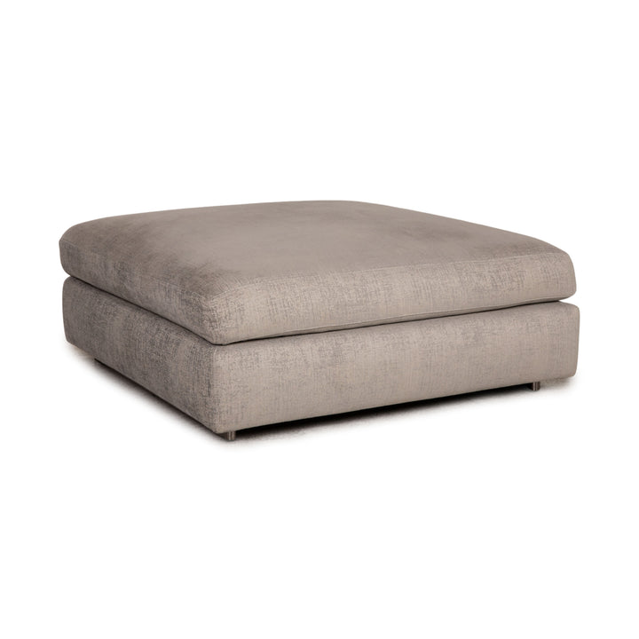 Molteni Stoff Hocker Grau