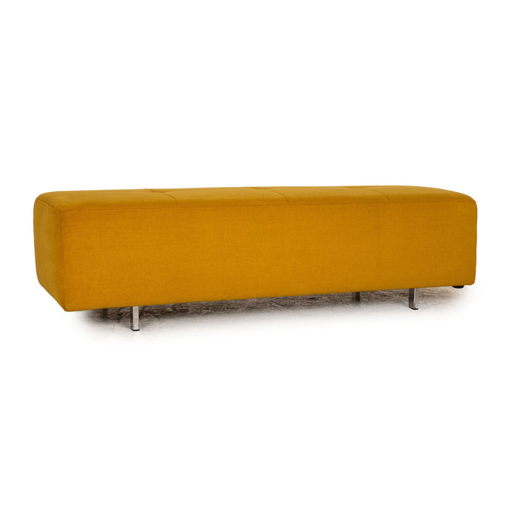 Mondo Felix Fabric Pouf Yellow