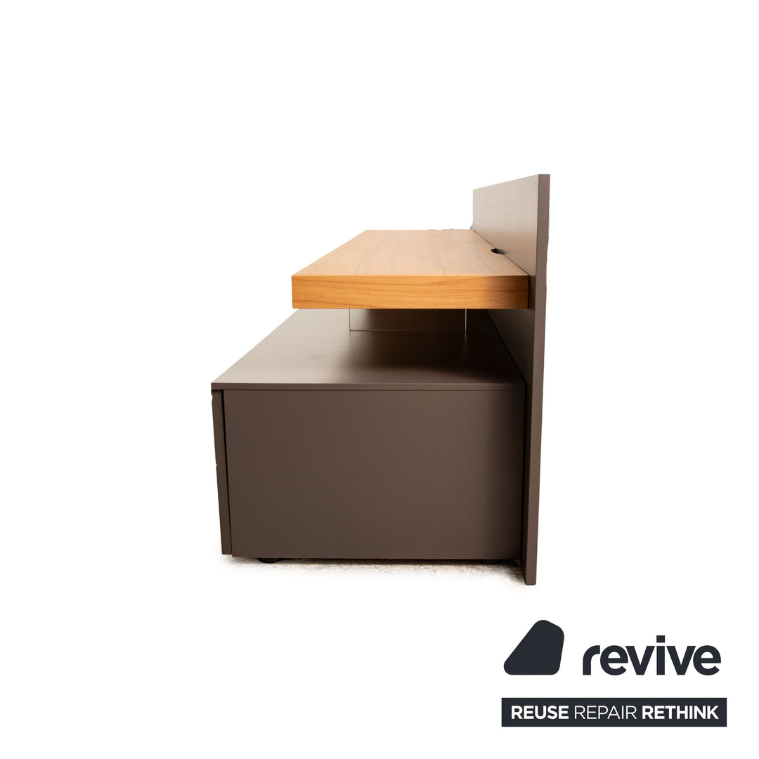 Échantillon de buffet en bois ring gris