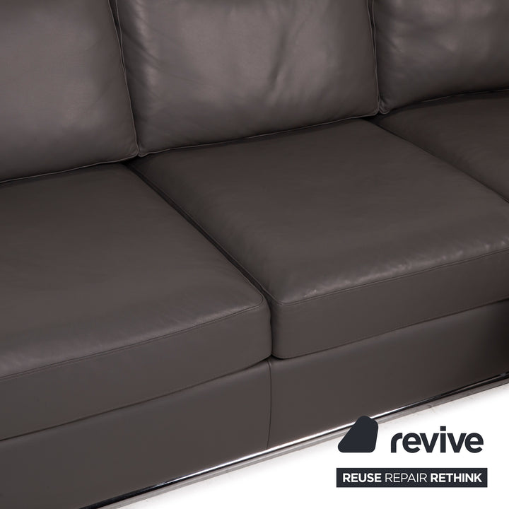 Musterring Leder Sofa Braun Ecksofa