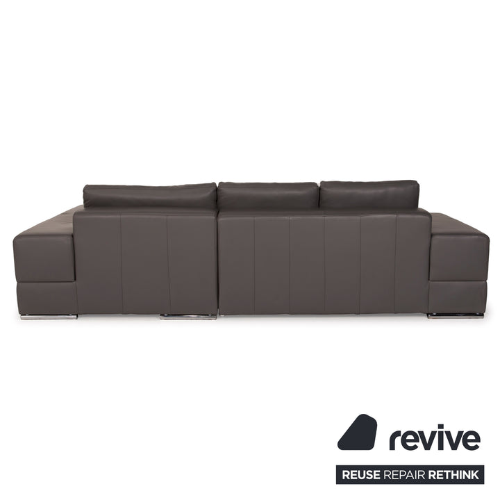 Musterring Leder Sofa Braun Ecksofa