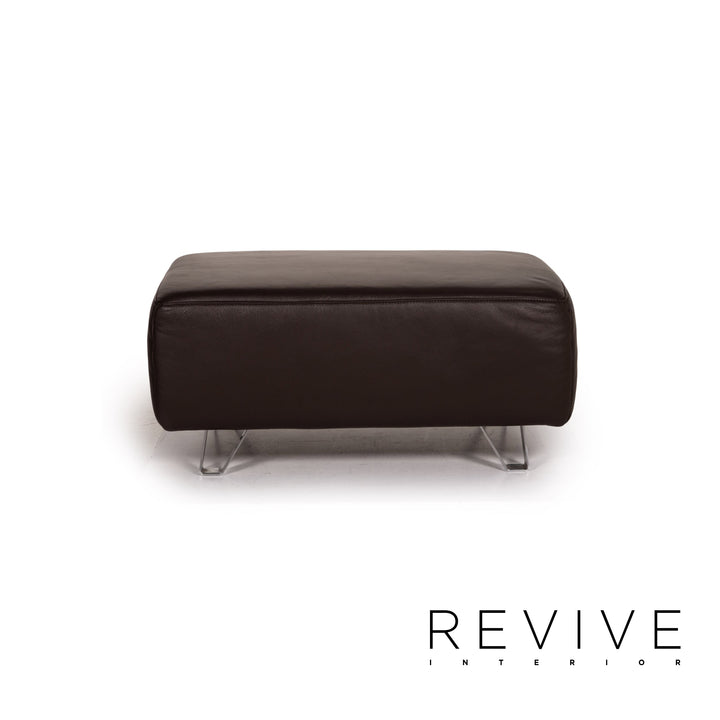 Musterring MR 680 stool Brown leather