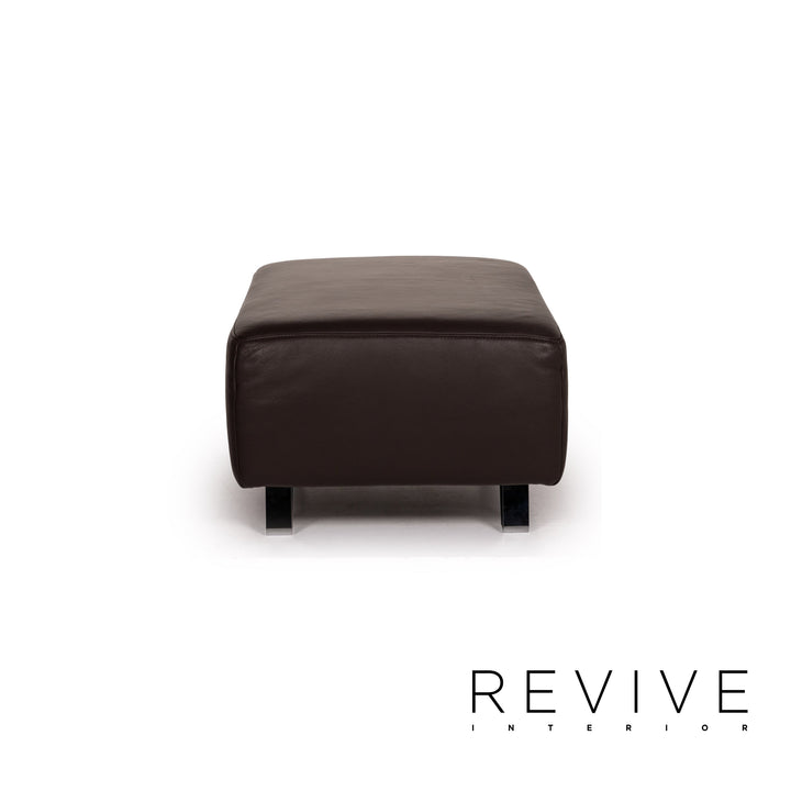 Musterring MR 680 stool Brown leather