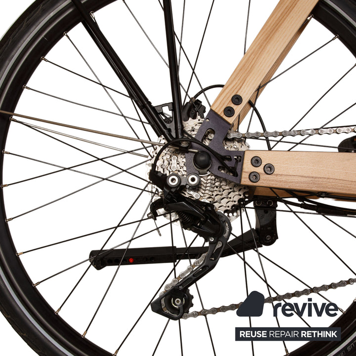 Vélo de ville électrique en bois My Esel E-Tour Plus 2021 marron RG L