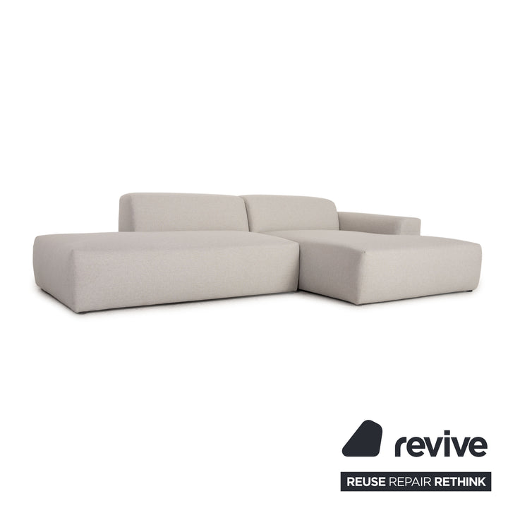 MYCS PYLLOW Canapé d'angle en tissu Gris Canapé Canapé