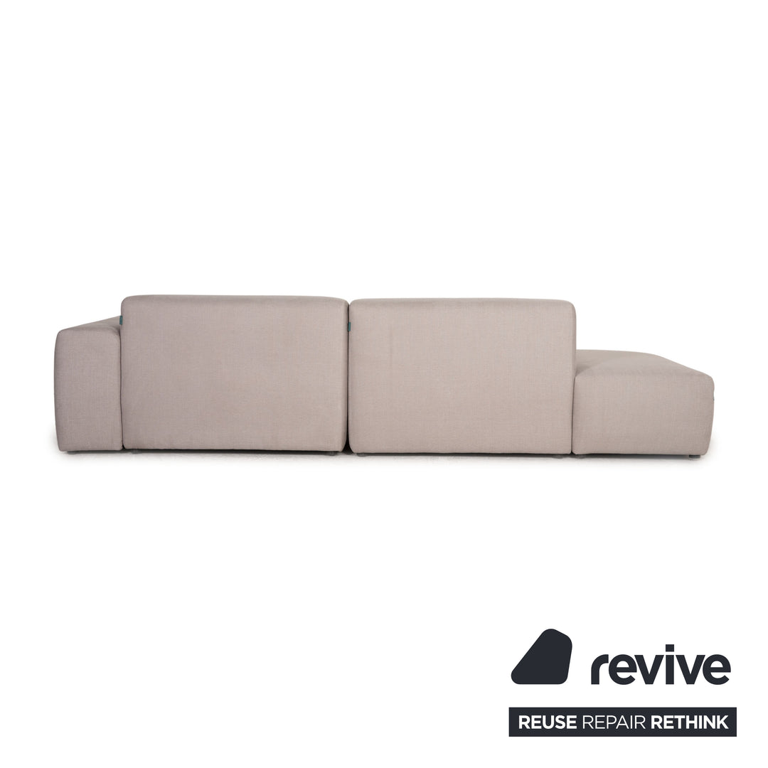 MYCS PYLLOW Canapé d'angle en tissu Gris Canapé Canapé