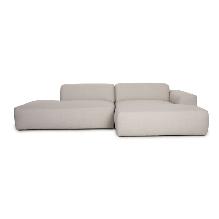 MYCS PYLLOW Canapé d'angle en tissu Gris Canapé Canapé