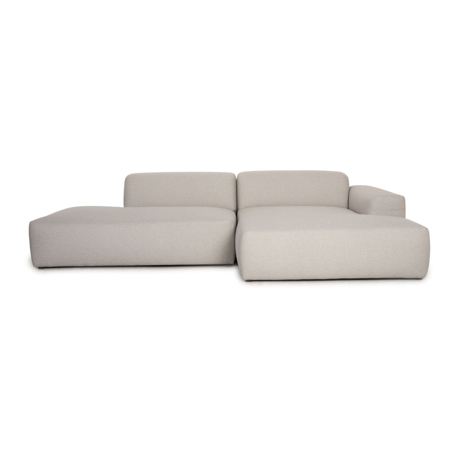 MYCS PYLLOW Canapé d'angle en tissu Gris Canapé Canapé