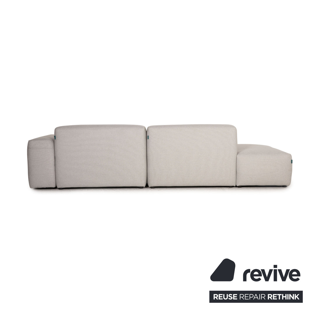MYCS PYLLOW Canapé d'angle en tissu Gris Canapé Canapé