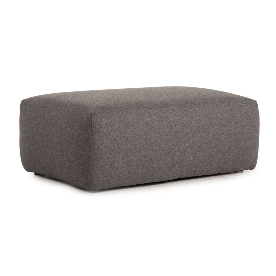 MYCS PYLLOW Stoff Hocker Anthrazit