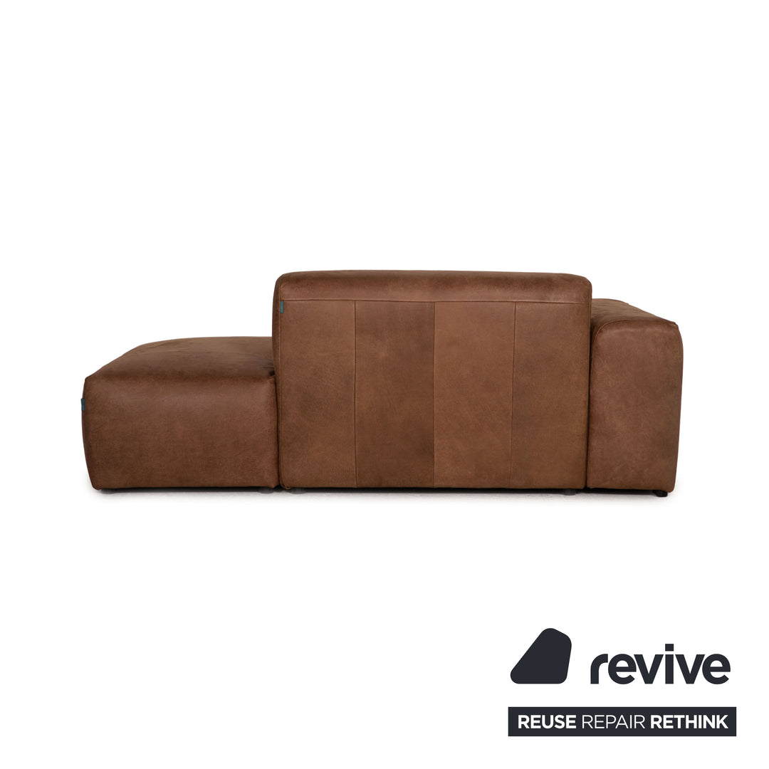 MYCS PYLLOW Stoff Sofa Braun Couch