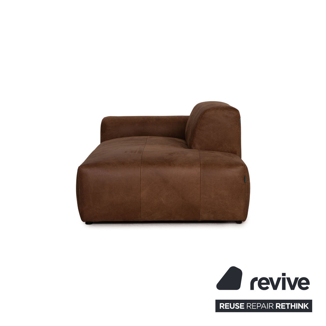 MYCS PYLLOW Stoff Sofa Braun Couch