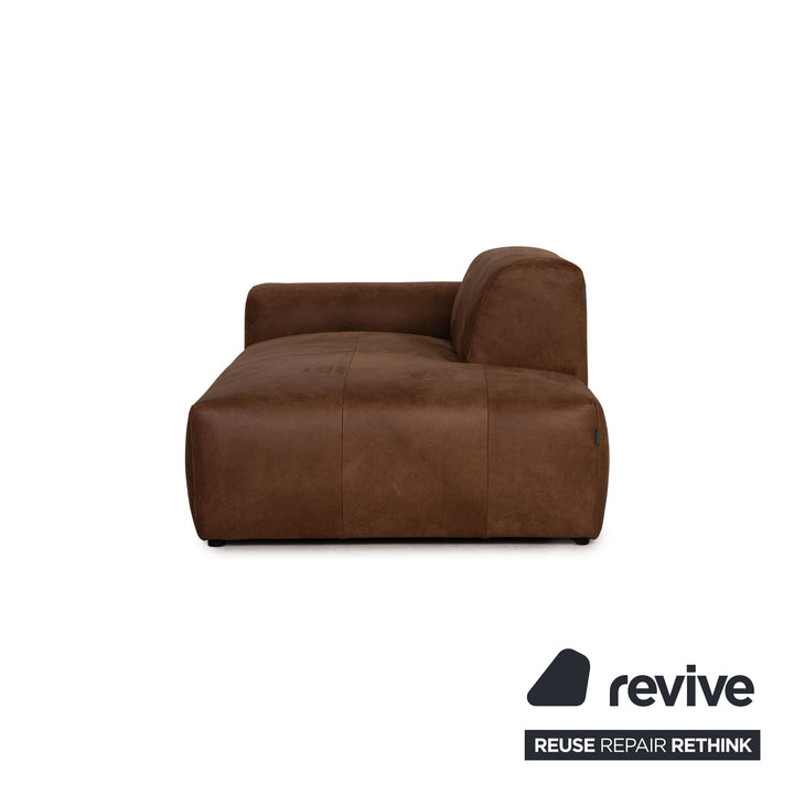 MYCS PYLLOW Stoff Sofa Braun Couch