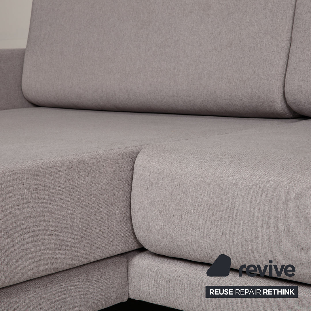 MYCS PYLLOW Fabric Sofa Gray Corner Sofa Couch