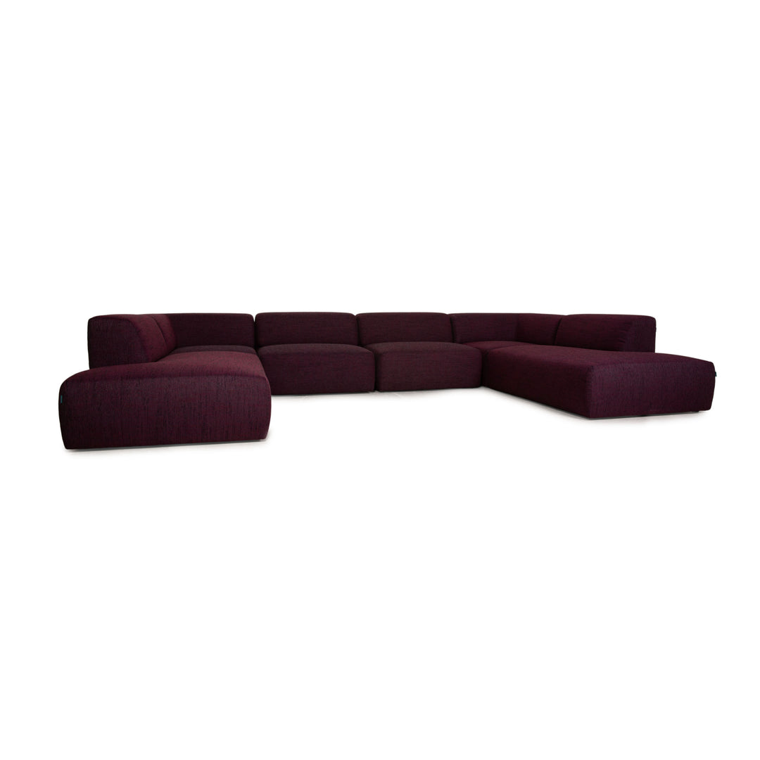 MYCS PYLLOW Stoff Sofa Lila EcksofaCouch