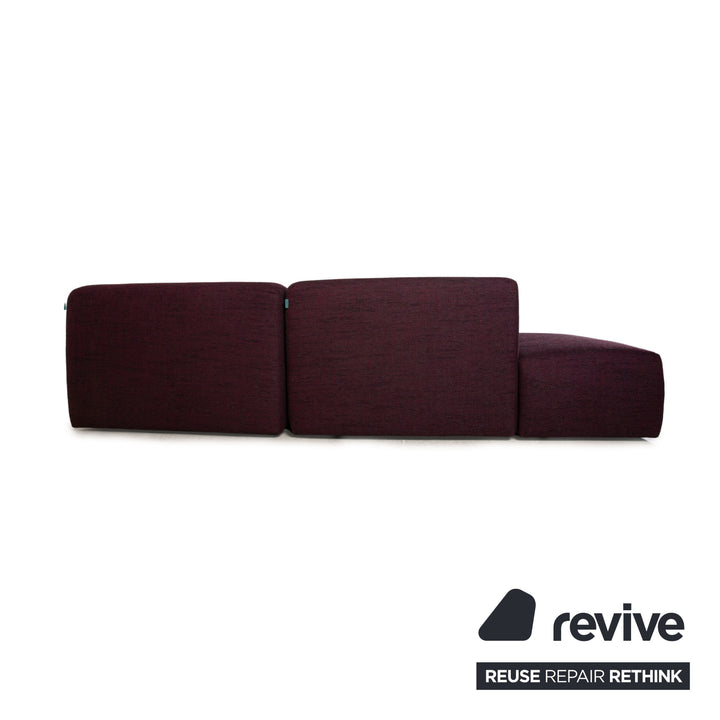 MYCS PYLLOW Stoff Sofa Lila EcksofaCouch