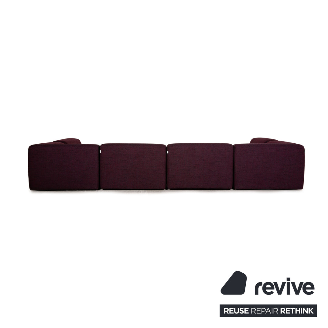 MYCS PYLLOW Stoff Sofa Lila EcksofaCouch