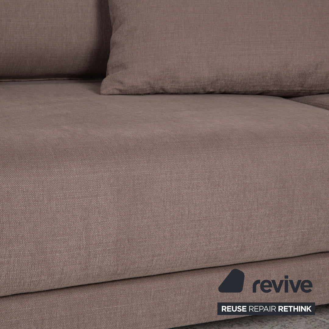 MYCS TYME fabric corner sofa beige sofa couch chaise longue right