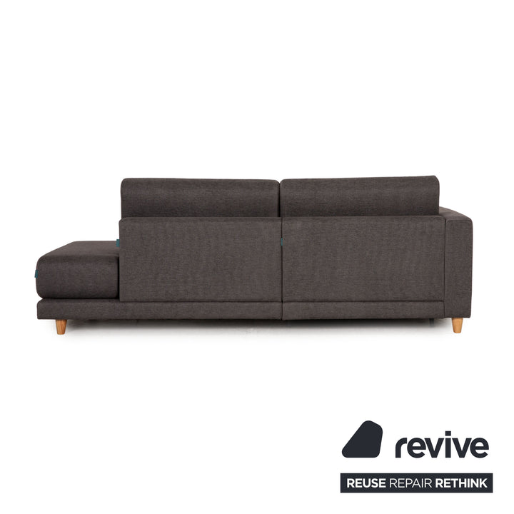 MYCS TYME Stoff Ecksofa Grau Sofa Couch