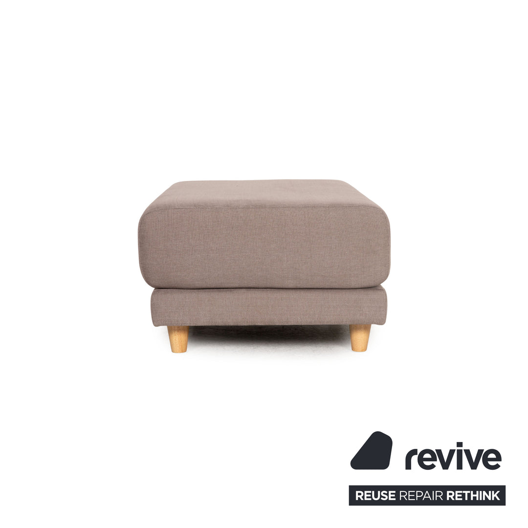 MYCS TYME fabric pouf grey