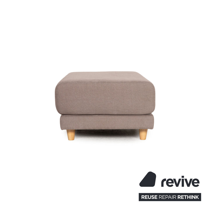 MYCS TYME fabric pouf grey