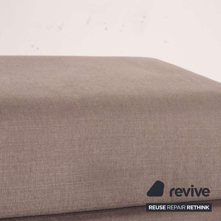 MYCS TYME fabric pouf grey