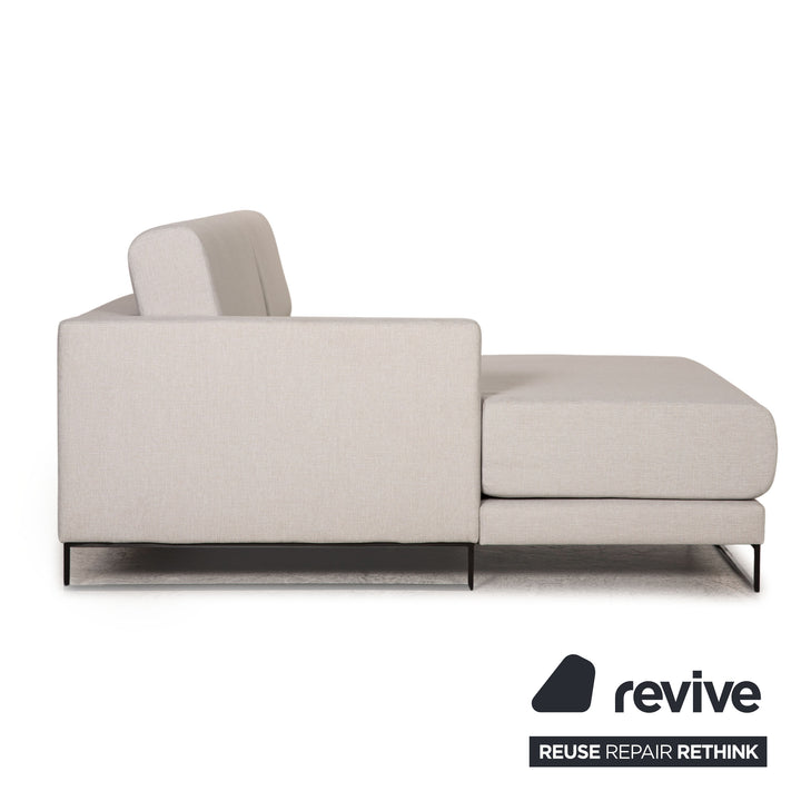 MYCS TYME Canapé en Tissu Canapé d'angle Gris