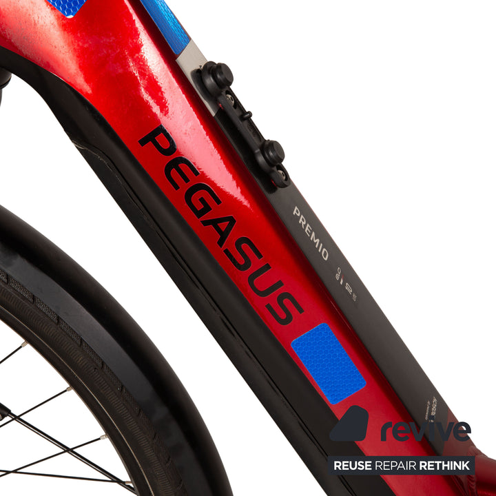 Pegasus PREMIO EVO 10 LITE 500 2020 RH 50 Vélo de ville électrique en aluminium Rouge