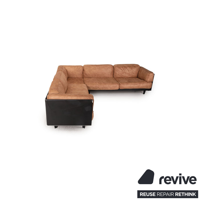 Poltrona Frau Stoff Sofa Braun Ecksofa Couch