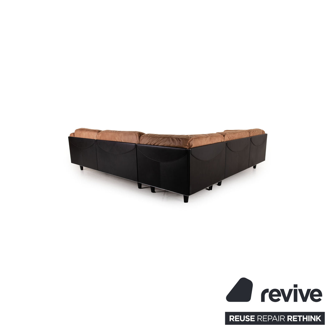 Poltrona Frau Stoff Sofa Braun Ecksofa Couch