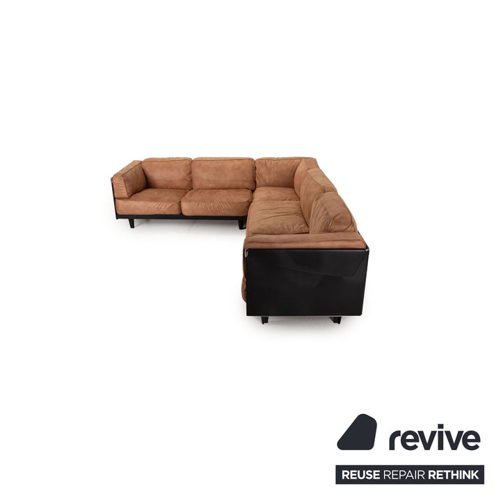 Poltrona Frau Stoff Sofa Braun Ecksofa Couch