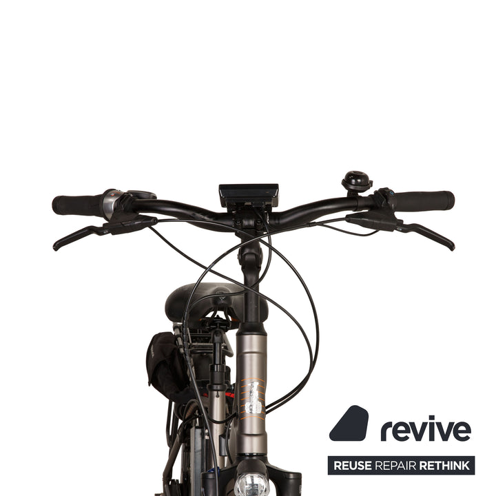 Raleigh DOVER IMPULSE ERGO XXL 2016 Vélo de ville électrique en aluminium 2016 Gris Argent RH 46 Vélo