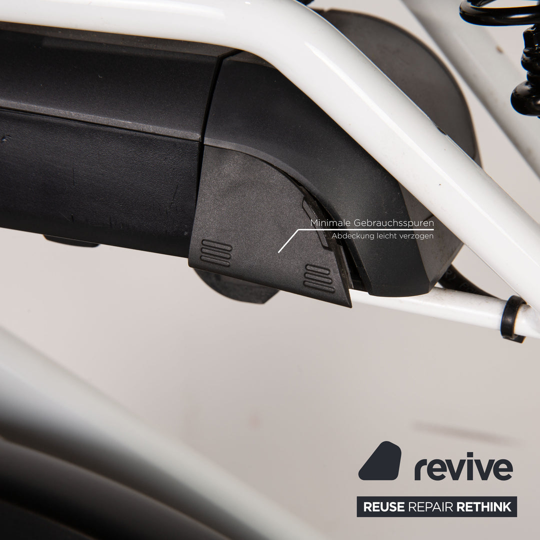 Vélo de ville électrique RIESE &amp; MÜLLER CULTURE CITY RETRAIT 2019 Blanc RH 46 Vélo